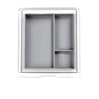 Centre Front Storage Box for Tesla Model 3 Highland & New Model Y Transparent box + grey mat (BFCM)