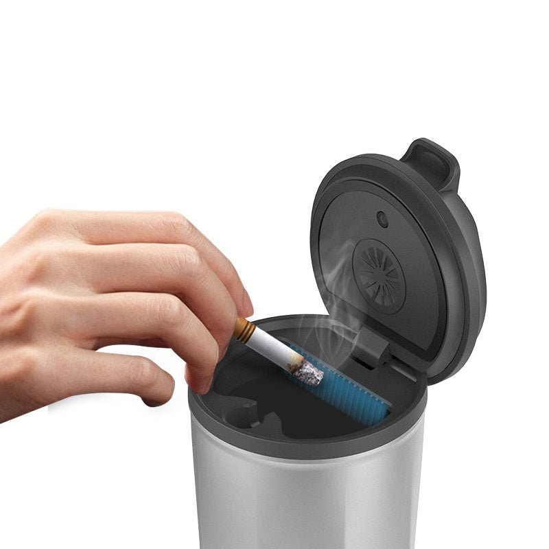  Cup Holder Ashtray with Light for Tesla - Teskay