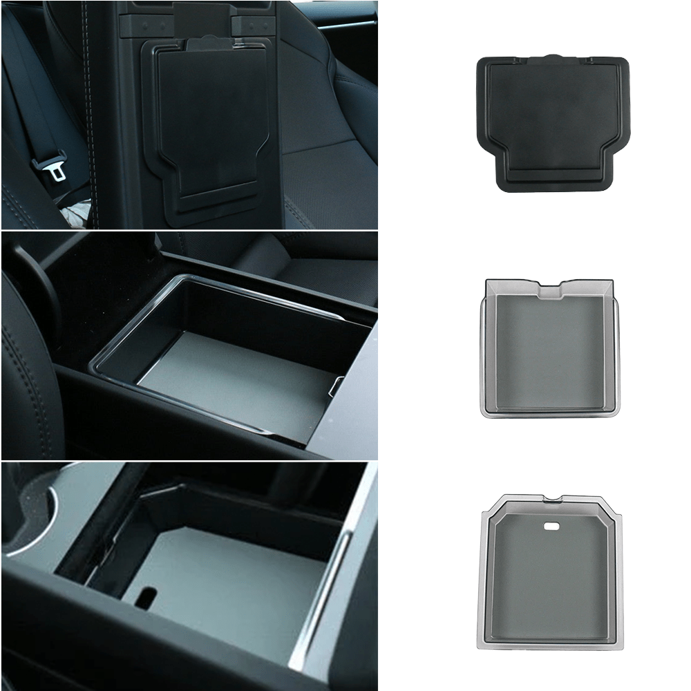 Console & Armrest Triple Storage Pack for Model Y Juniper & Model 3 Highland