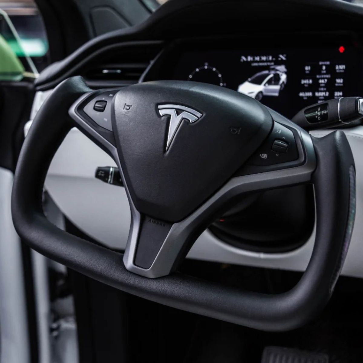Custom Yoke Steering Wheel Replacement for Tesla Model X / S 2012-2020 - Teskay