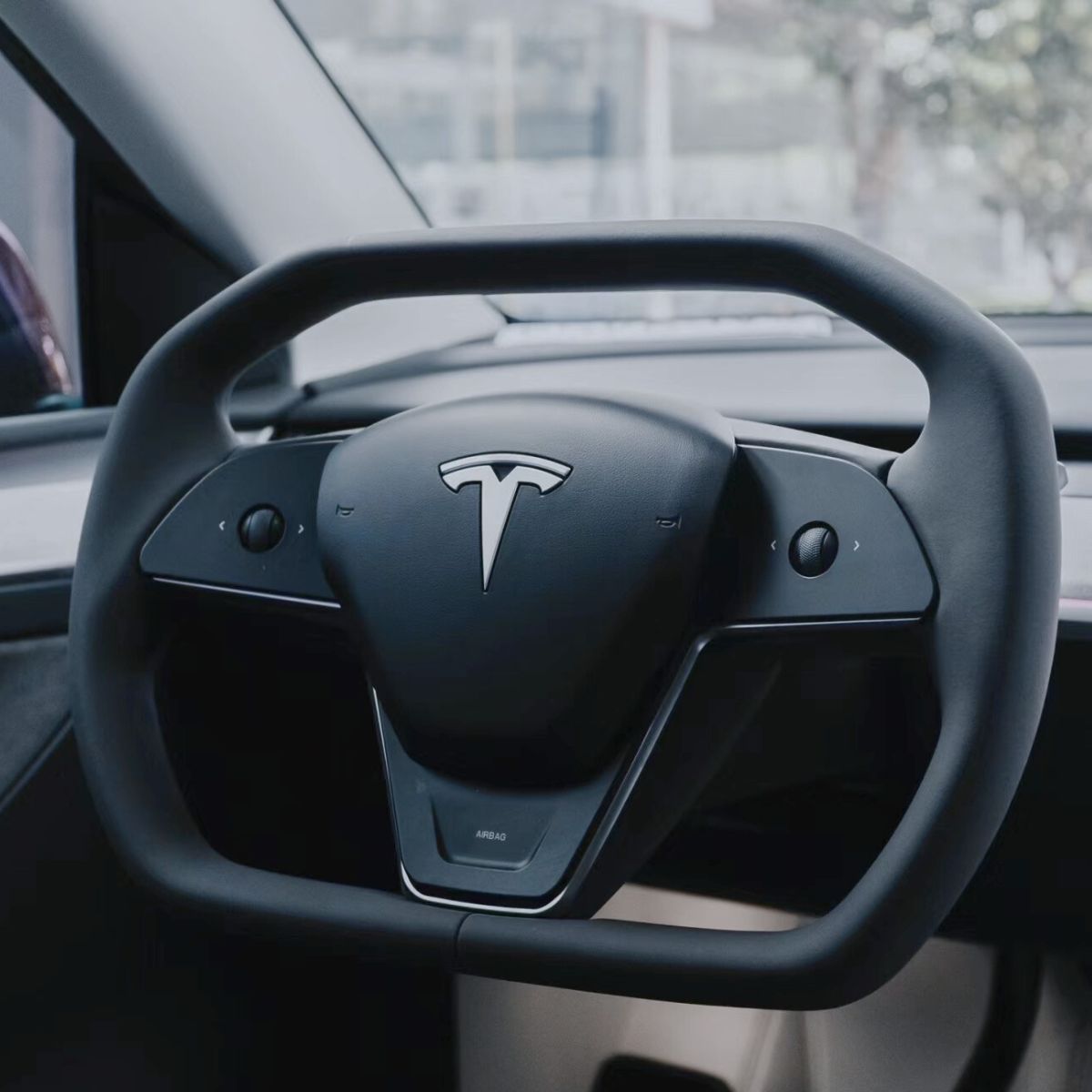 Cyber Steering Wheel for Tesla Model 3 / Y - Teskay