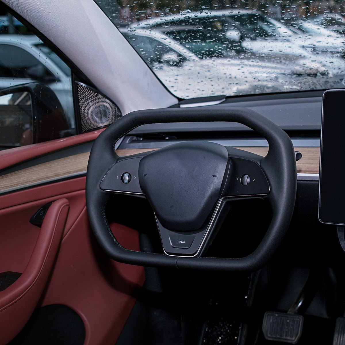 Cyber Steering Wheel for Tesla Model 3 / Y - Teskay