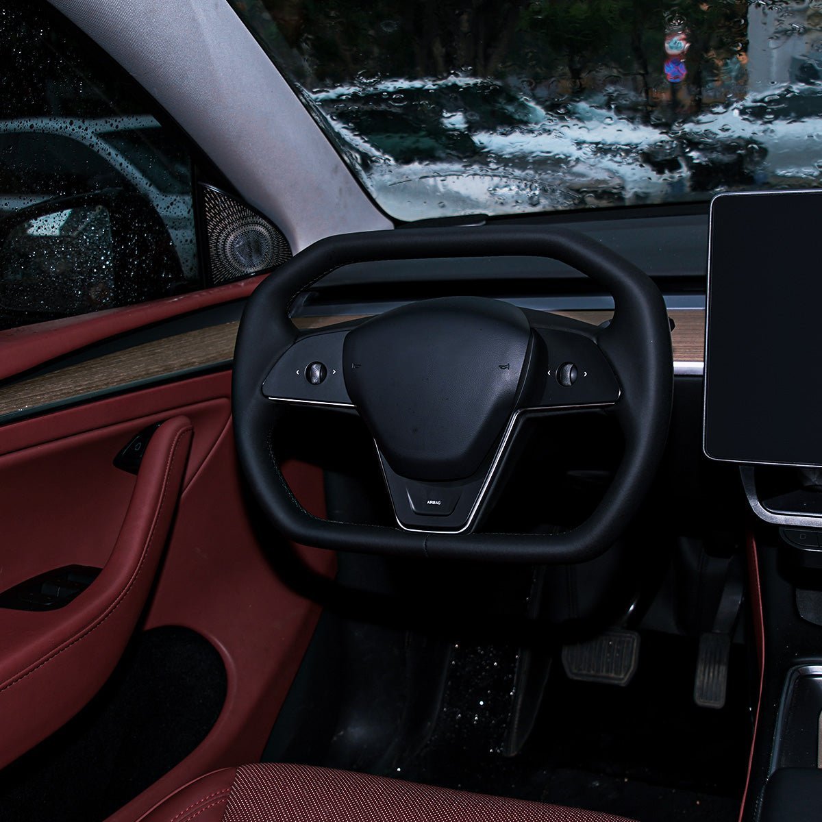 Cyber Steering Wheel for Tesla Model 3 / Y - Teskay