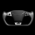 Carbon Fiber Yoke Steering Wheel for Cybertruck Matte Carbon Fiber