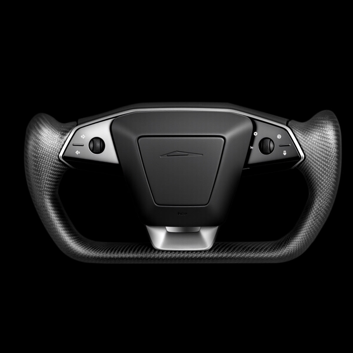 Carbon Fiber Yoke Steering Wheel for Cybertruck - Teskay