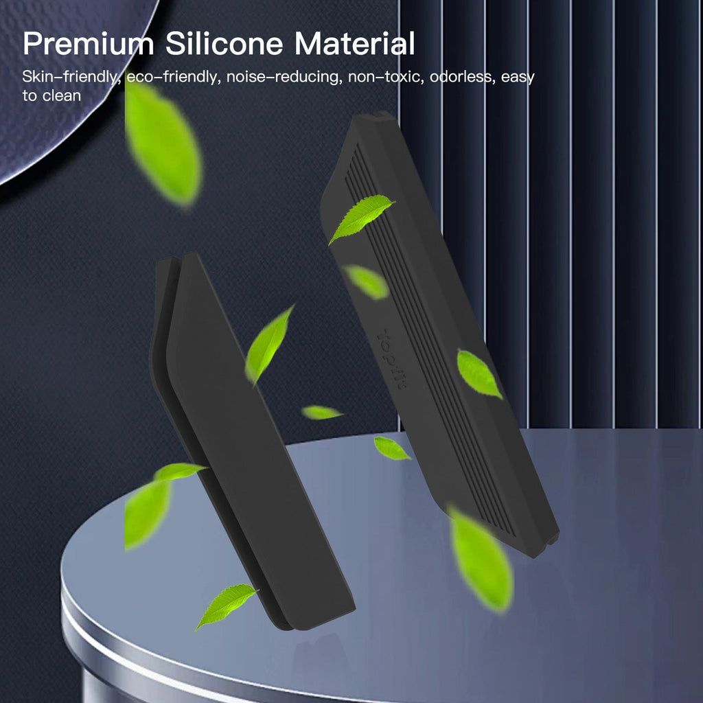 4-Pack Black Silicone Armrest Pads for Cybertruck - Teskay