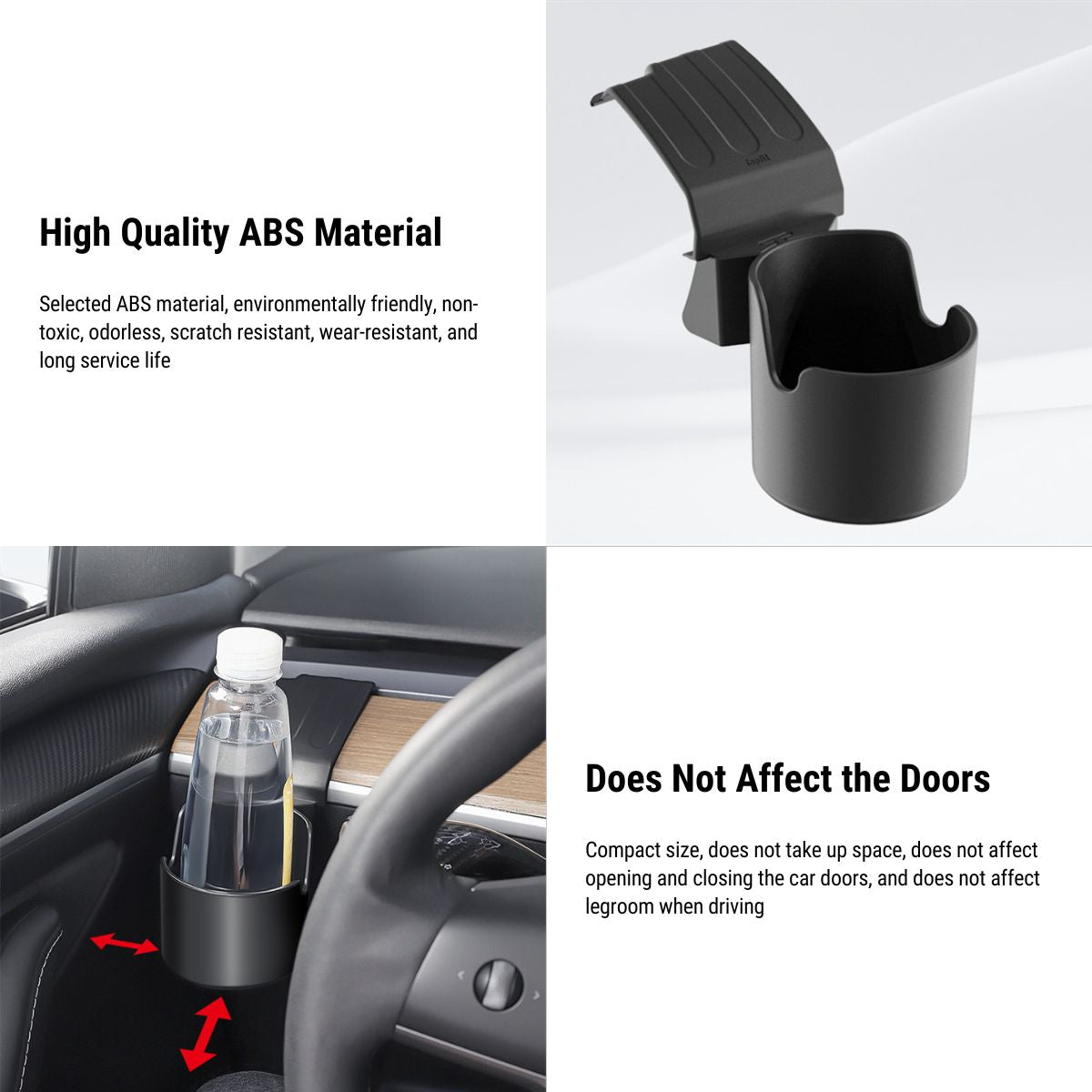 Dashboard Left Cup Holder for Tesla Model 3/Y