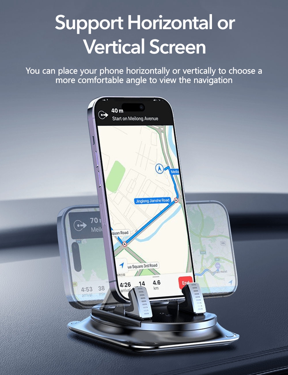 Dashboard Phone Holder for Tesla - Teskay