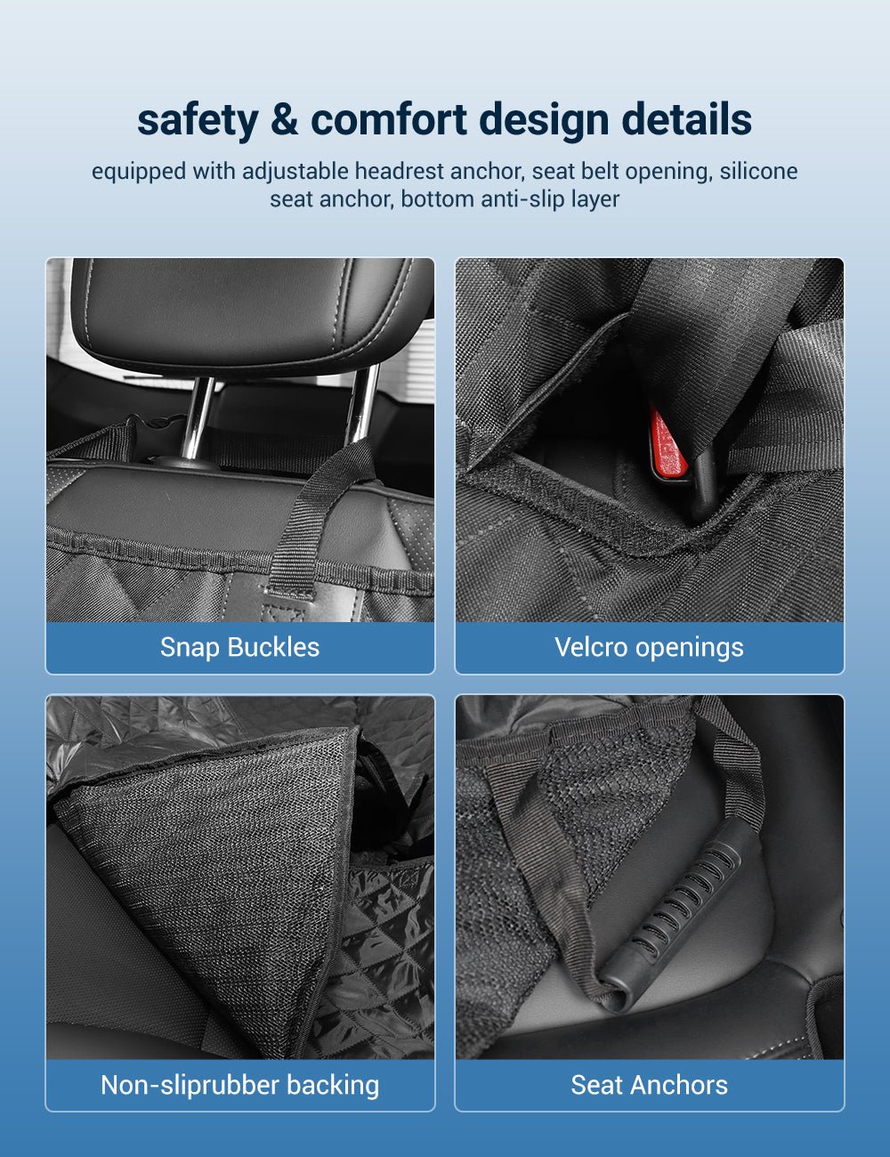 Dog Seat Cover for Tesla Model 3/Y/S/X/Cybertruck - Teskay