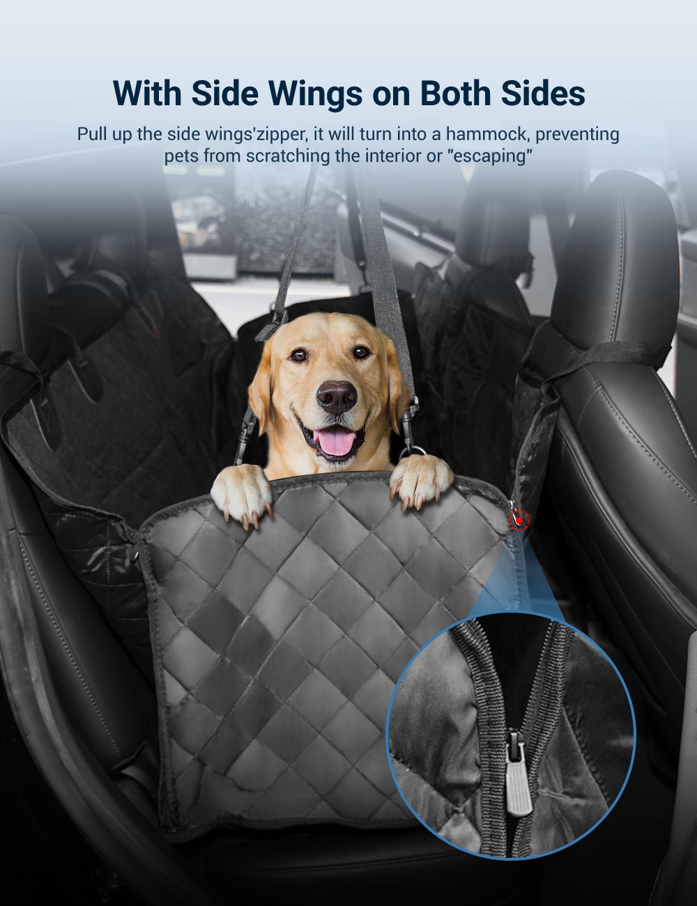 Dog Seat Cover for Tesla Model 3/Y/S/X/Cybertruck - Teskay