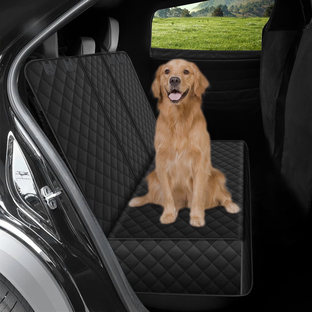 Dog Seat Cover With Double Zipper for Model 3/Y/S/X/Cybertruck - Teskay