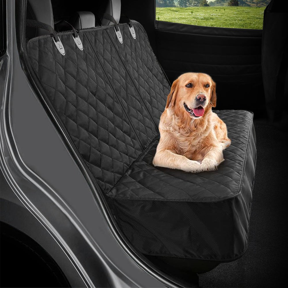 Dog Seat Cover With Double Zipper for Model 3/Y/S/X/Cybertruck - Teskay