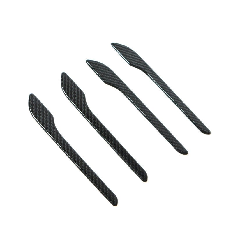 Carbon Fiber Door Handle Protector Covers Tesla Model 3/Y - Teskay