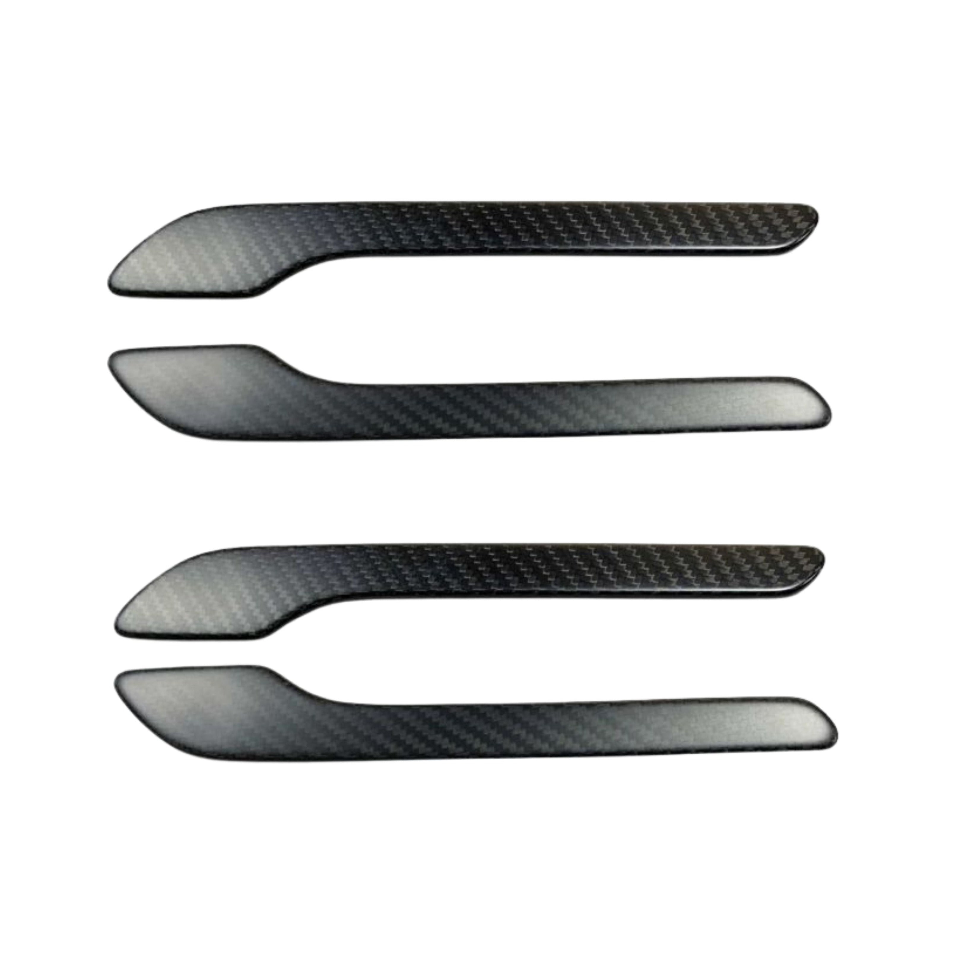 Carbon Fiber Door Handle Protector Covers Tesla Model 3/Y - Teskay