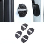 Real Dry Carbon Fiber Door Lock Cover for Tesla Model 3 & Model Y - Teskay
