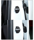 Real Dry Carbon Fiber Door Lock Cover for Tesla Model 3 & Model Y - Teskay