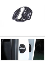 Real Dry Carbon Fiber Door Lock Cover for Tesla Model 3 & Model Y - Teskay