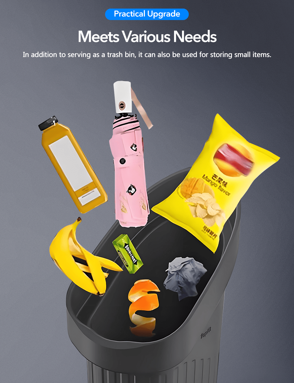 Door Side Storage trash can For Tesla Model 3/Y【2pcs】