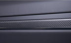 Door Trim Dry Carbon Fiber Overlay for Tesla Model S/X - Teskay
