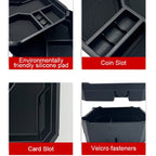 Double-layer Center Console Storage Tray for Tesla Cybertruck
