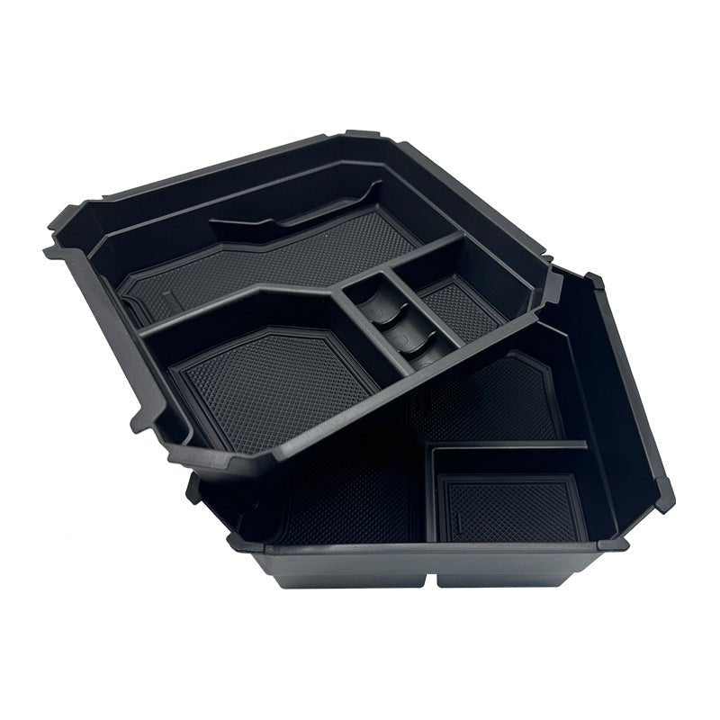 Double-layer Center Console Storage Tray for Tesla Cybertruck - Teskay