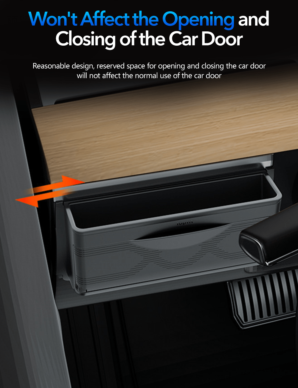 Driver Mini Glove Box for Tesla Model 3 & Model Y