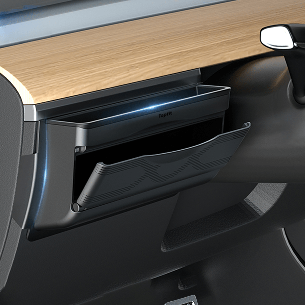 Driver Mini Glove Box for Tesla Model 3 & Model Y
