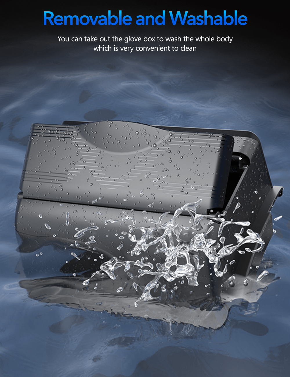 Driver Mini Glove Box for Tesla Model 3 & Model Y