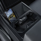 Dry Carbon Fiber Center Console Cup Holder for Tesla Cybertruck - Teskay