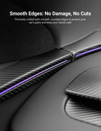 Dry Carbon Fiber Door Trim Cover for Tesla Model Y Juniper - Teskay