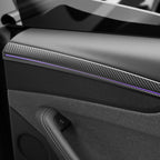 Dry Carbon Fiber Door Trim Cover for Tesla Model Y Juniper - Teskay