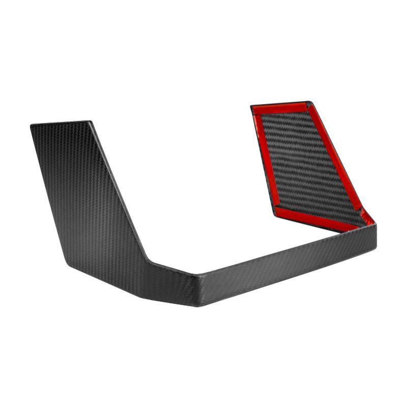 Dry Carbon Fiber Rear Screen Frame Cover / Frame Full Wrap for Tesla Cybertruck - Teskay