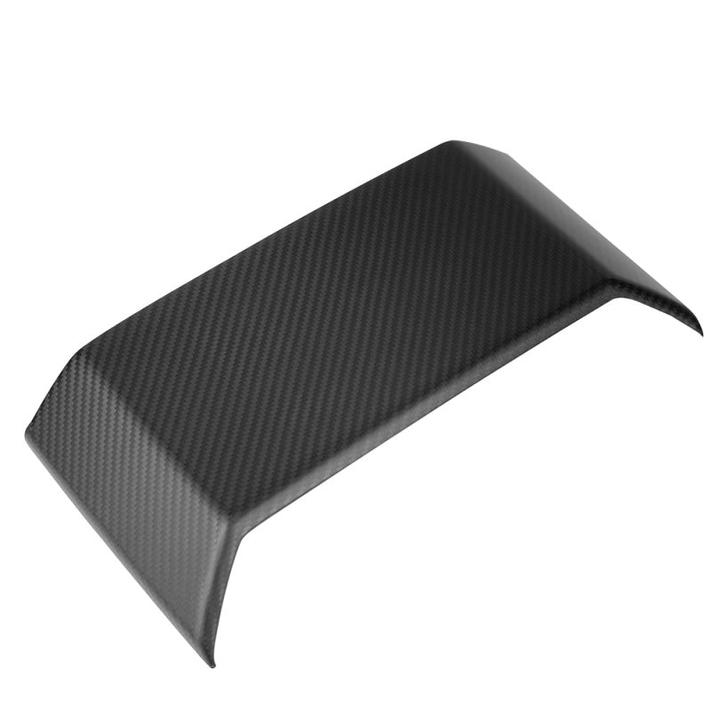 Dry Carbon Fiber Rear Screen Frame Cover / Frame Full Wrap for Tesla Cybertruck - Teskay