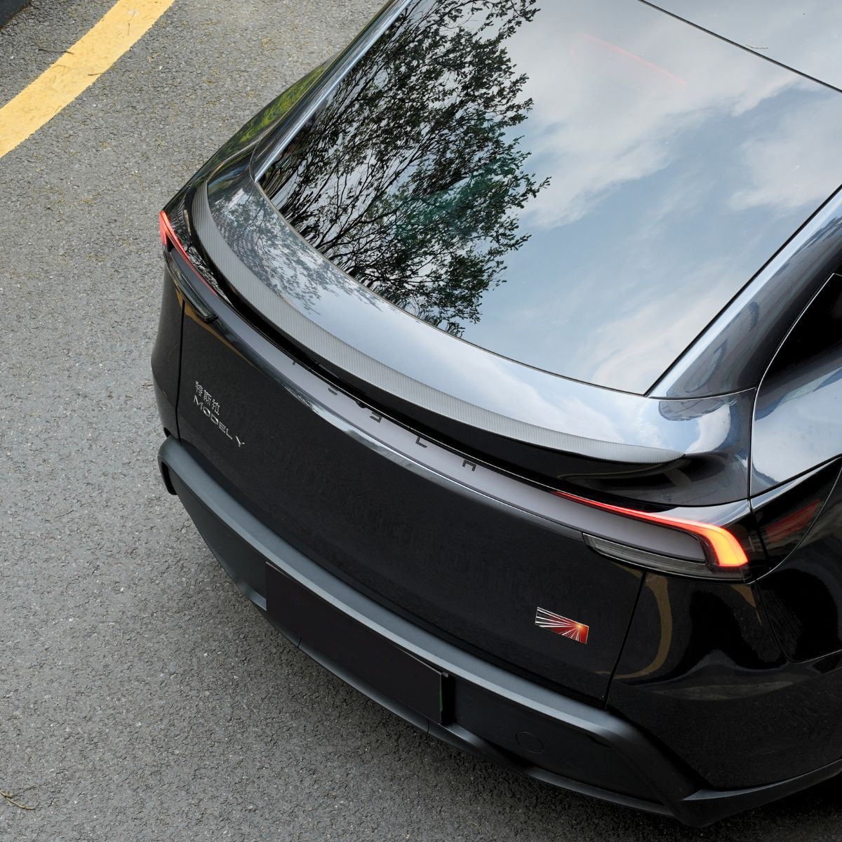 Performance Style Dry Carbon Fiber Spoiler for Tesla Model Y Juniper 2025+ Teskay