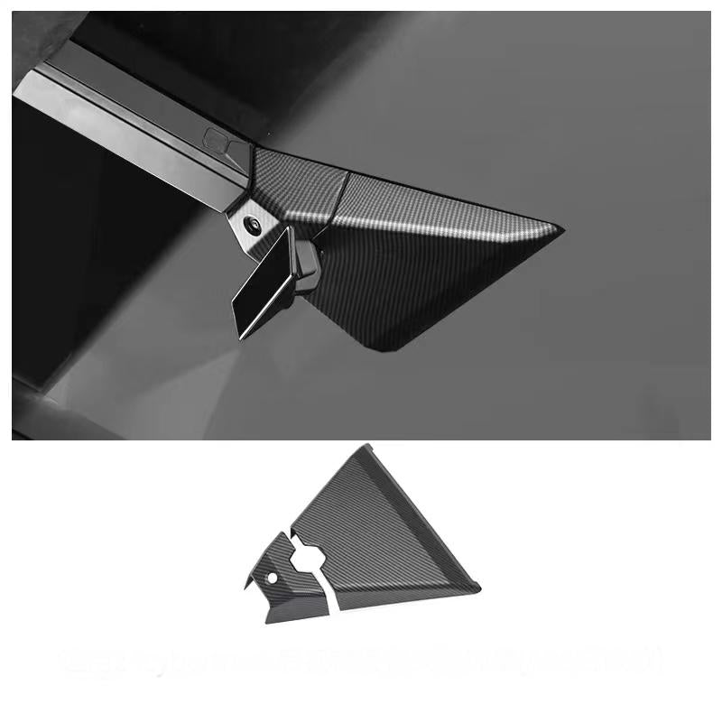 Cybertruck carbon fiber warning light cover - Teskay