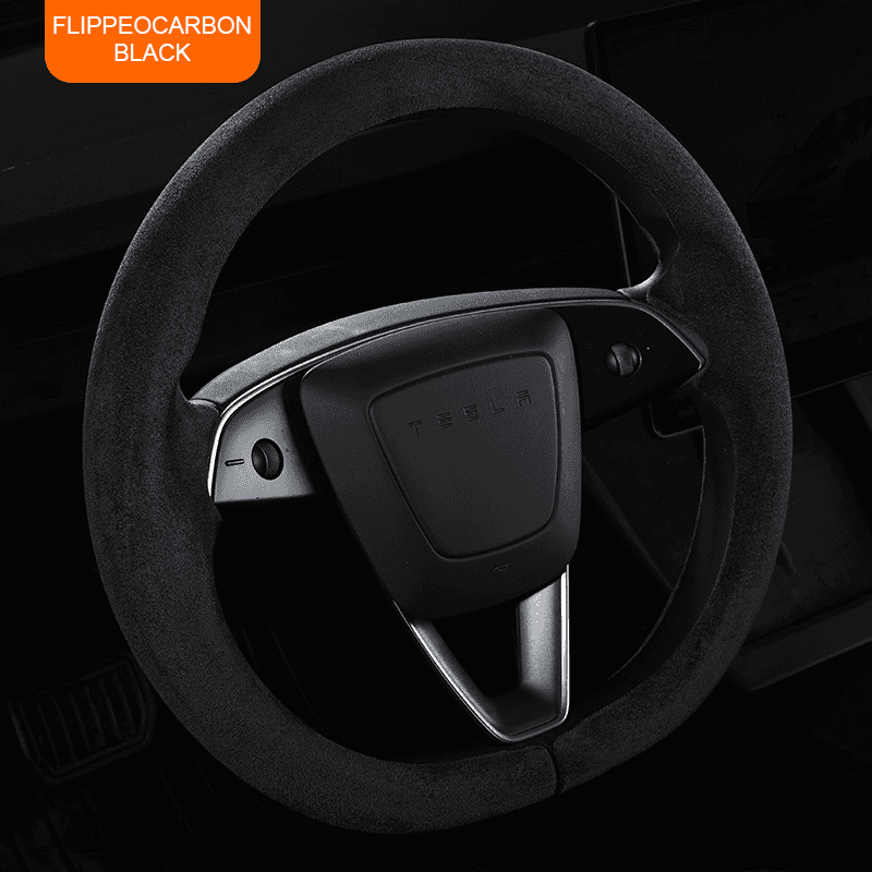 Breathable Snap-On Steering Wheel Cover for Tesla Model 3/Y