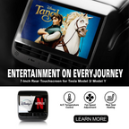 7‘’ Rear Entertainment System for Tesla Model Y / 3 Wifi ( 3+32G) (Sales)
