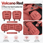 Tesla Model 3/Y/S/X/YL Cooling Ice Silk Seat Cushions – Breathable All-Season