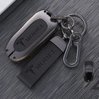 esla Model Y Key Fob Cover - Aluminum Alloy Protective Case-1