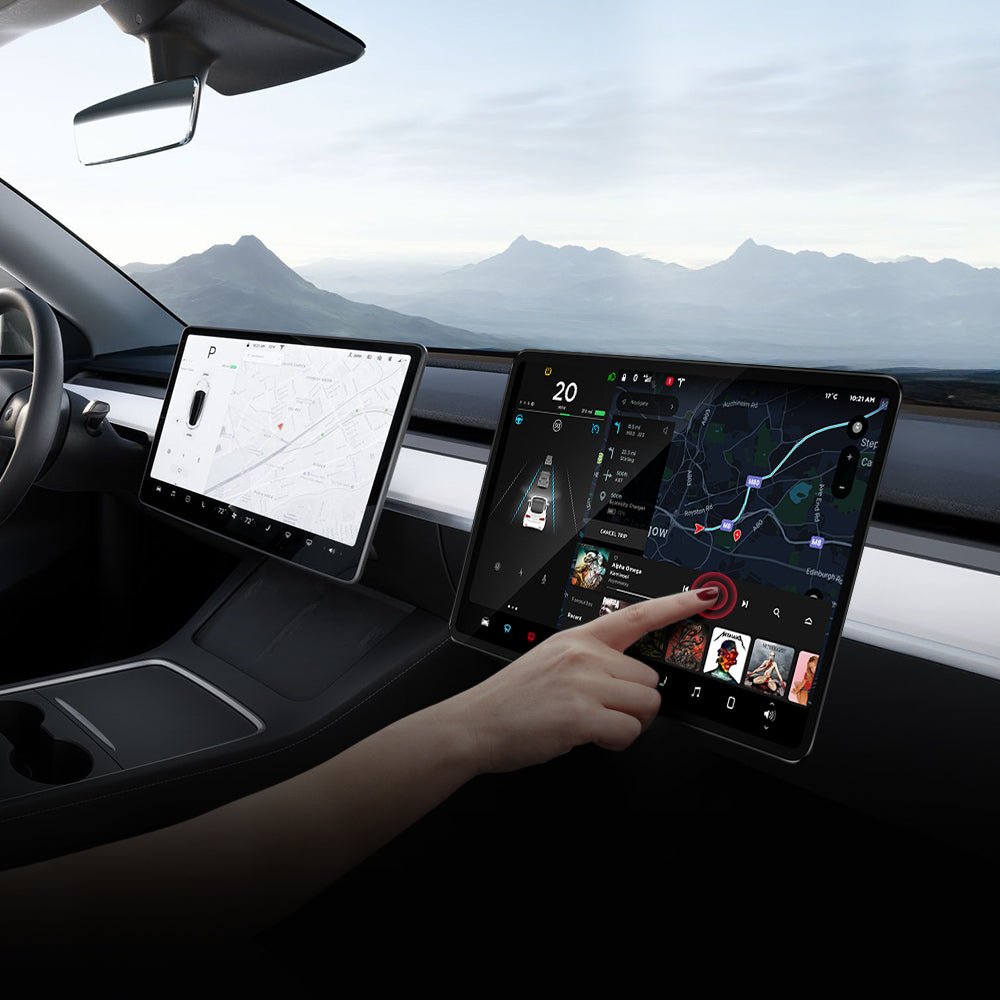 Exclusive Passenger Entertainment Screen for Tesla Model 3/Y - Teskay