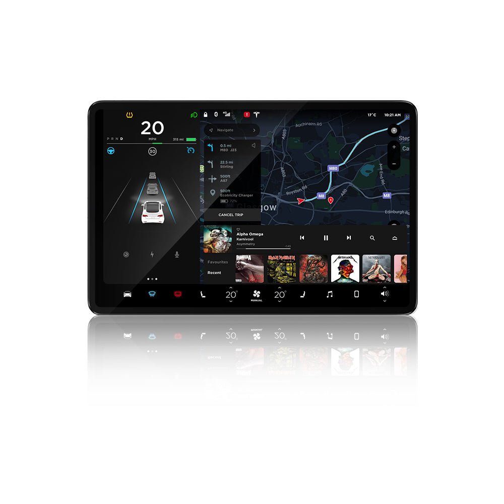 Exclusive Passenger Entertainment Screen for Tesla Model 3/Y - Teskay