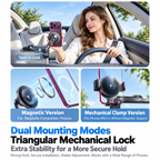 TESKAY Screen-Edge Phone Mount for Tesla