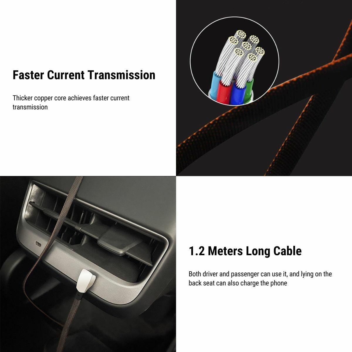 Fast Charging Data Cable for Tesla - Teskay