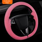 Breathable Snap-On Steering Wheel Cover for Tesla Model 3/Y