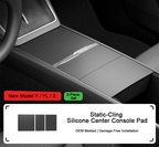 Static-Cling Console Mat for Model 3 / Y（2021+）