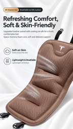 Tesla Model 3/Y/S/X/YL Cooling Ice Silk Seat Cushions – Breathable All-Season