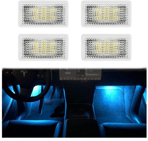 Footwell LED Lights for Tesla Model 3/Y/S/X (4PCS)