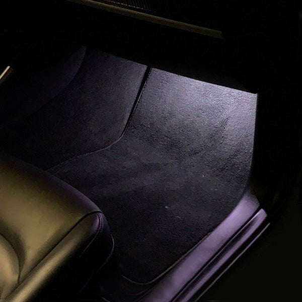 Footwell LED Lights for Tesla Model 3/Y/S/X (4PCS) White