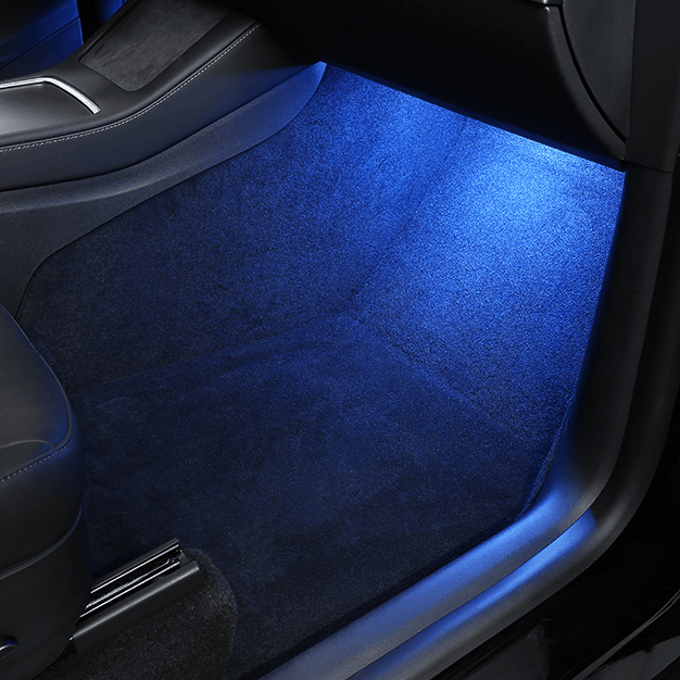 Footwell LED Lights for Tesla Model 3/Y/S/X (4PCS) Blue