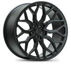 Forged wheels for retrofitting Tesla Model 3/Y/S 【Style 8(Set of 4)】 Satin black